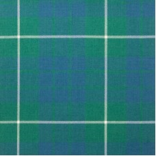 Reiver Light Weight Tartan Fabric - Hamilton Green Ancient